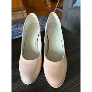 DORKING TIAN D8739 Pink Patent Leather Heels Sz. 39